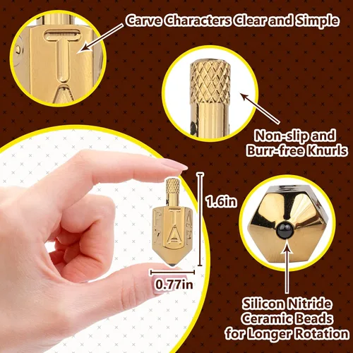 Miniatura 4 de Extguds Juego de dados giratorios para poner y tomar, juego de azar, juego de tipo de dados superiores, latón macizo ANTE-UP (dados de latón)