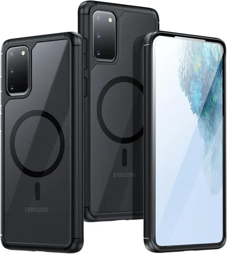 Miniatura 28 de Funda magnética para Samsung Galaxy Note 10 Plus/Note 10+ (6.8 pulgadas) [compatible con Magsafe] parachoques de TPU suave + parte trasera Negro
