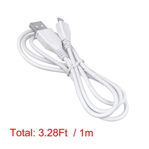 Miniatura 3 de ABLEGRID - Cable adaptador micro USB para altavoz portátil Edifier MB200, color blanco