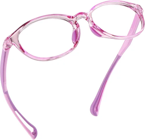 Miniatura 8 de LifeArt Lentes de bloqueo de luz azul para niños, filtran el 85% de la luz azul dañina, antifatiga ocular y borrosa, anteojos para computadora