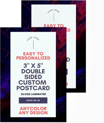 Tarjetas postales personalizadas, folletos personalizados, volantes con papel de 16pt con acabado brillante laminado a mano, volante circular,