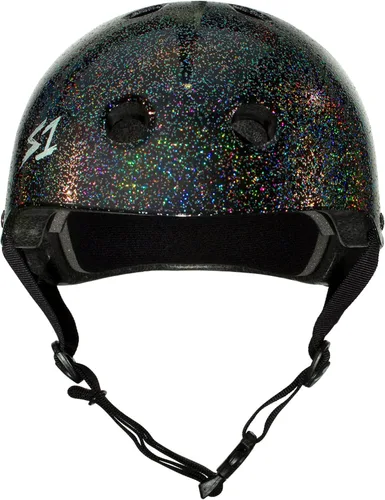 Miniatura 4 de Casco S1 Lifer para patinaje en monopatín, BMX y patinaje sobre ruedas Brillantina negra brillante