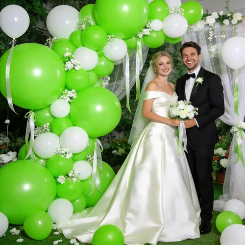 Miniatura 4 de 32 globos grandes de color verde claro de 18 pulgadas, globos redondos de látex grandes para decoración de cumpleaños y boda. C15-verde claro