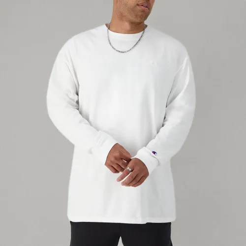 Miniatura 65 de Champion Camiseta de manga larga para hombre, camiseta clásica para hombre (regular o grande y alto)