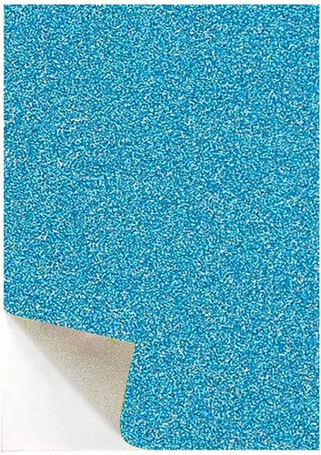 Miniatura 12 de 20 hojas de papel de cartulina con purpurina brillante y autoadhesivas, tamaño A4, para proyectos de manualidades, fabricación de tarjetas