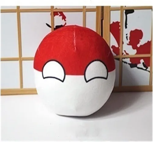 Miniatura 13 de 7.9 in Poland Ball Estados Unidos, Canadá, Reino Unido, Francia, decoración de baile de campo, cosplay de anime, decoraciones de bandera (MX, 7.9 in)