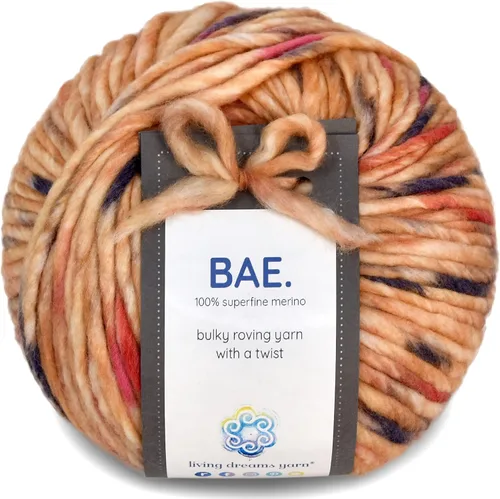 Miniatura 10 de BAE by Living Dreams - Ovillo de lana tierno, fuerte y súper suave para los tejidos de invierno junto a la piel. Hilo de lana merino 100% extrafino