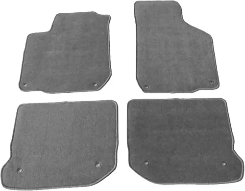 Miniatura 10 de IKON MOTORSPORTS - Alfombrillas compatibles con Volkswagen GLI MK4 1999-2005, de nailon, color negro, alfombra delantera y trasera, 2000 2001 2002
