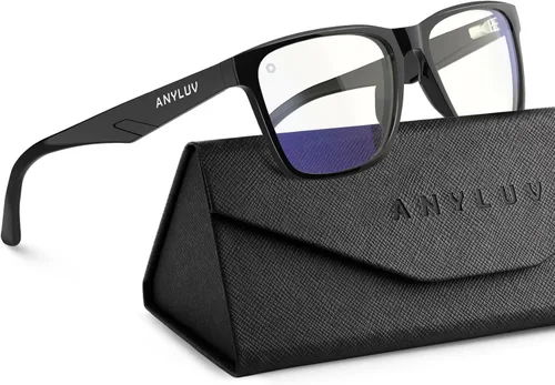 ANYLUV Blue Light Glasses for Women & Men, Stylish Blue Light Blocking Glasses, Eyes Protection & Anti Eyestrain Eyewear