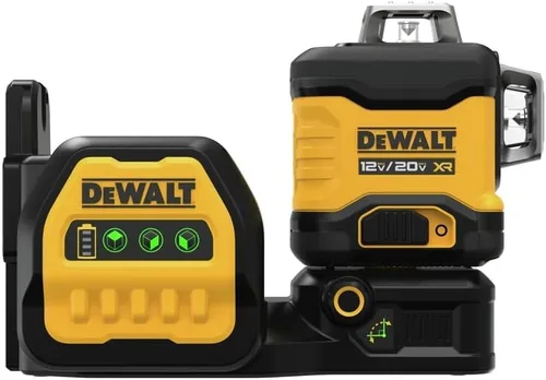 Miniatura 2 de DEWALT Kit de Nivel Láser 20V/12V MAX, 3 x 360, Verde (DCLE34030G)