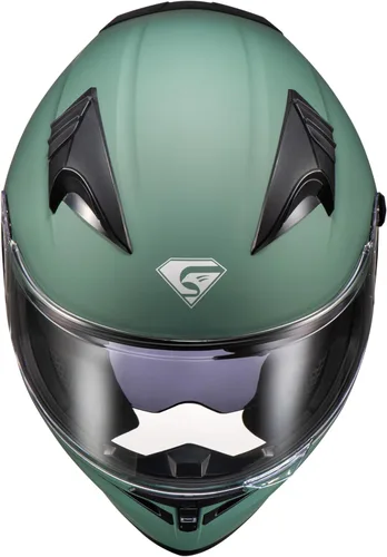 Miniatura 4 de KYPARA Casco de motocicleta de cara completa con visera interna tintada y aprobado por DOT para ciclomotor, ATV Cruiser Scooter