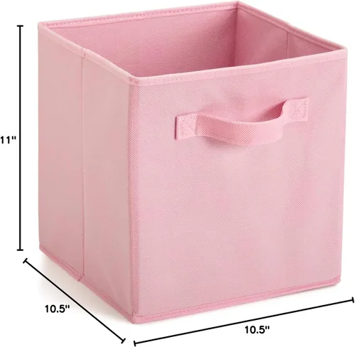 Miniatura 6 de Cajón de tela cúbico ClosetMaid 11469, morado, empaque de 2 Rosa
