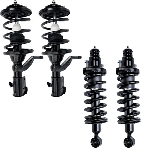 Miniatura 19 de Detroit Axle - 4 piezas de soportes para Toyota 2004 2005 2006 2007 2008 2009 Prius, soportes delanteros y traseros con resortes helicoidales