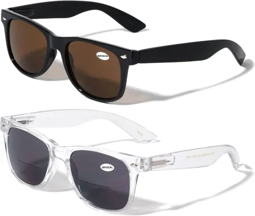 Miniatura 9 de Vision World Eyewear 2 pares de gafas de lectura de lujo - Gafas cómodas, elegantes y simples con aumento