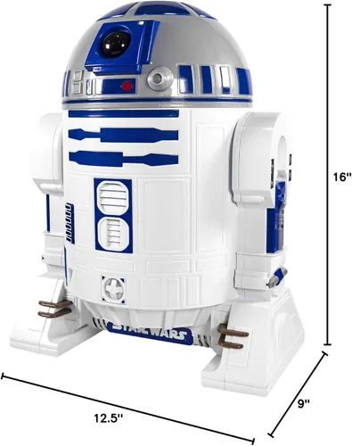 Miniatura 8 de Uncanny Brands Star Wars R2D2 Máquina de Palomitas de Maíz - Aparato de Cocina Droid Completamente Operacional