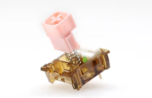 Miniatura 7 de KPREPUBLIC Kailh Coco Pink Box V2 Switch RGB SMD Lineal 1.76 oz Interruptores para teclado mecánico mx vástago 5pin PC rosa POM (CocoPink S x110)
