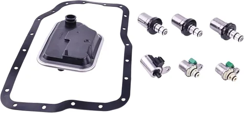 Miniatura 4 de Kit de servicio de filtro de solenoide de cambio de transmisión 4F27E Compatible con Ford Focus Transit Connect Compatible con Mazda Protege