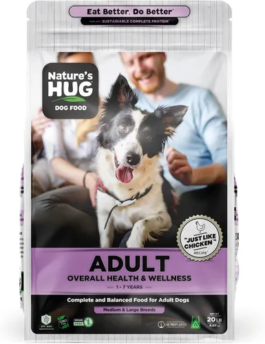 Miniatura 10 de Nature's HUG Alimento seco hipoalergénico para perros adultos y razas pequeñas, nutrición completa y equilibrada, apoyo estomacal sensible, alto