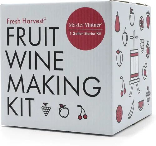 Miniatura 3 de Master Vintner Kit de elaboración de vino de fruta de cosecha fresca de un galón, lote pequeño