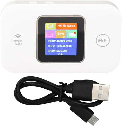 Miniatura 6 de Drfeify 4G LTE WiFi portátil Hotspot con ranura para tarjeta SIM 150Mbps ayuda 10 usuarios para viajeros