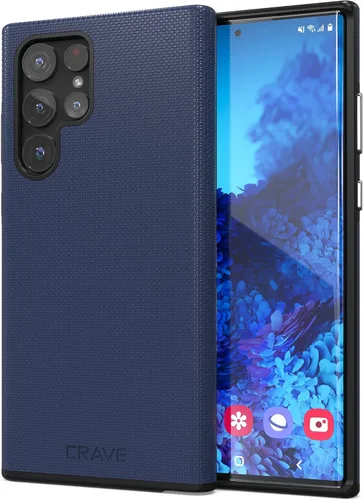 Miniatura 35 de Crave Funda para Galaxy S22 Ultra, funda de doble capa de protección a prueba de golpes para Samsung Galaxy S22 Ultra 5G (6.8 pulgadas) - Negro