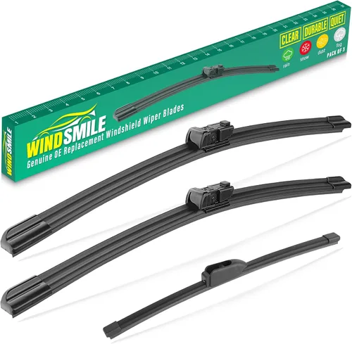 Miniatura 64 de Limpiaparabrisas de 26" 17" 12" para Honda CRV CR-V 2017 2018 2019 2020 2021 2022, juego premium de limpiaparabrisas para todas las estaciones