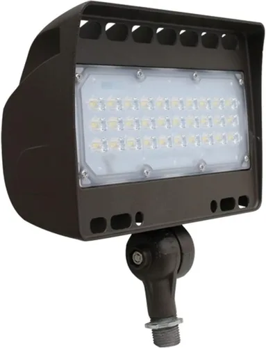 Miniatura 4 de Morris 71336 - Reflector LED ecológico con nudillo ajustable de 1/2", 10W, 5000 K, 983 lm, bronce
