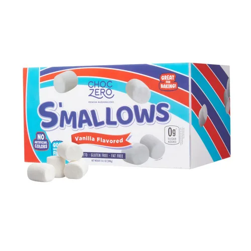 ChocZero Malvaviscos, sin azúcar, alto en fibra, sin gluten, horneado bajo en carbohidratos, keto, sin alcoholes de azúcar, 10.5 onzas (paquete de 1)