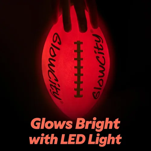 Miniatura 5 de GlowCity Balón de fútbol que brilla en la oscuridad, tamaño 3/6, regalos de pelota iluminada para niños, jóvenes y adolescentes, fútbol brillante
