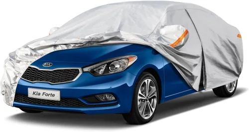 Miniatura 87 de Kayme - Cubierta completa impermeable de 6 capas para automóvil, apta para todo clima, protección para exteriores contra lluvia, rayos ultravioleta