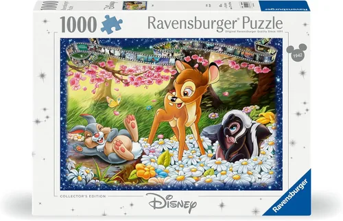 Miniatura 2 de Ravensburger Disney 12000313 Bambi - Rompecabezas de 1000 piezas para adultos - 12000313 - Herramientas hechas a mano, fabricado en Alemania, cada
