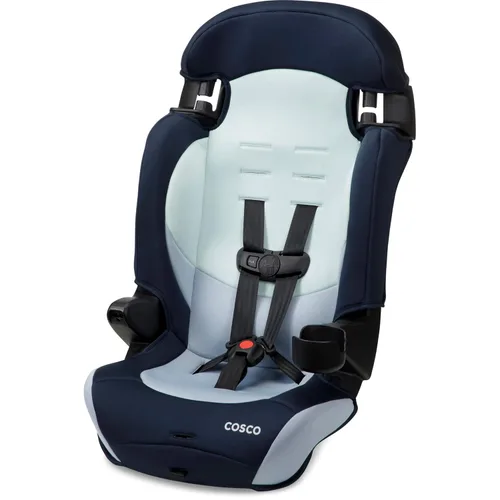 Miniatura 12 de Cosco Kids Finale DX - Asiento elevador 2 en 1 para automóvil, orientado hacia adelante (40-65 libras) y refuerzo de respaldo alto con Ondas