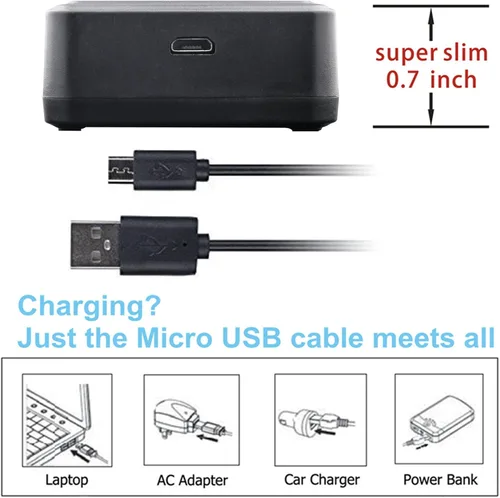 Miniatura 5 de Kastar Batería x3 + cargador para Sony NP-BX1 HDR-AS200V HDR-AS30 HDR-AS300 HDR-AS50 HDR-CX240 HDR-CX405 HDR-CX440 HDR-GW66 HDR-GWP88 HDR-MV1