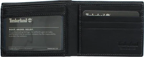 Miniatura 4 de Timberland Billetera de seguridad para hombre Wellington de cuero RFID plegable