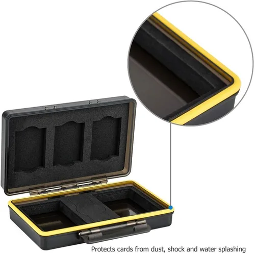 Miniatura 5 de JJC Estuche de almacenamiento de batería para cámara y XQD CFexpress tipo B tarjetero para Nikon EN-EL15 EN-EL15a EN-EL15b EN-EL14 en Nikon Z9 Z7 Z6