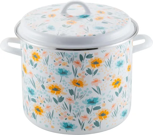 Miniatura 5 de Prep•N•Cook by McSunley - Horno holandés esmaltado de porcelana de 6 cuartos Azul/claro