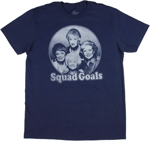 Golden Girls Shirt Adult Squad Goals Photo T-Shirt