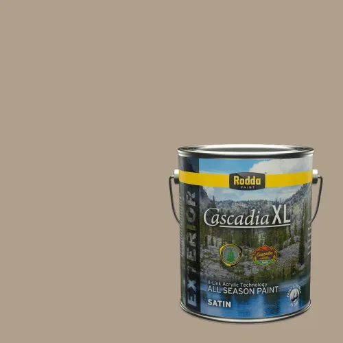 Miniatura 104 de Rodda Paint CASCADIA XL Pintura e imprimación satinada exterior en uno, cuarto de galón, abulón