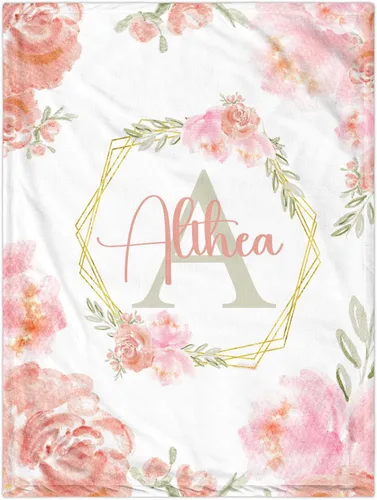 Miniatura 25 de Manta de bebé personalizada para niñas y niños, manta de bebé personalizada con nombre, mantas de regalo personalizadas súper suaves para niños