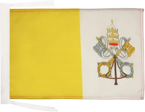 Miniatura 48 de Bandera de México AZ FLAG, 45.7 x 30.5 cm, con cordones - Pequeñas banderas mexicanas de 30 x 45 cm - Bandera de 45.7 x 30.5 cm