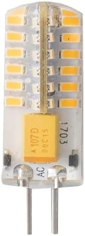 Miniatura 2 de Pro-Trade T3 LED 2.5W 180 lúmenes 2700K G4 base bi-pin PT-T3-2.5-27 25.000 horas omnidireccional 10-15V bajo voltaje 12v lámpara regulable