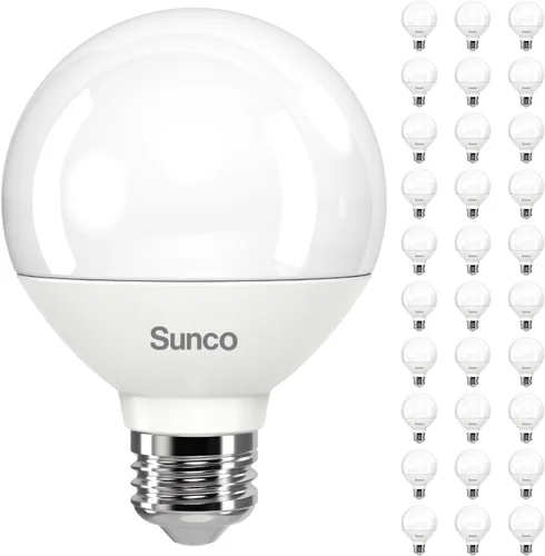 Miniatura 16 de Bombillas LED Sunco G25, luces de tocador de globo para baño de alto rendimiento, 1000 LM, 11 W (equivalente a 100 W), blanco cálido de 3000 K