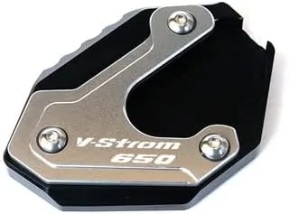 Miniatura 12 de TEMKIN W for Suzuki V-Strom 650/XT VSTROM 650 DL650 2004-2022 2021 Motorcycle CNC Kickstand Foot Side Stand Extension Pad Support Plate Y