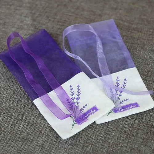 Miniatura 8 de Bolsas de bolsitas de lavanda: bolsa vacía de bolsitas de fragancia de lavanda bolsa de bolsita bolso púrpura profundo 30 piezas