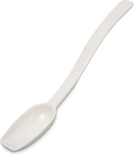 Miniatura 8 de Carlisle Cucharas para servir ensalada/bufé, macizas y perforadas, .25 onzas - .8 onzas., Blanco, 1
