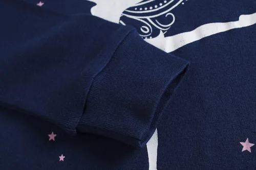 Miniatura 5 de Dolphin&Fish pijama suave para niños y niñas, 100% algodón, pijama de manga larga para niños