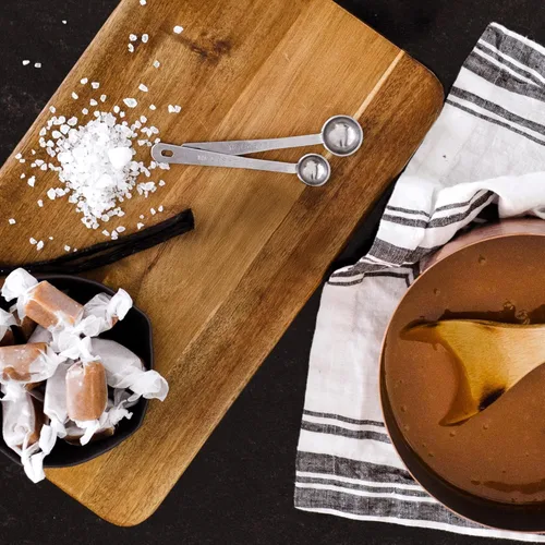 Miniatura 9 de Taras Gourmet Sea Salt Caramels All Natural Candy Creamy & Individually Wrapped with Real Butter (20 oz)
