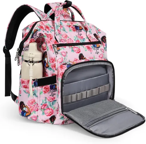 Miniatura 9 de Mochila de Enfermera Gatycallaty, Gris, Estándar