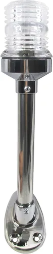 Miniatura 9 de Pactrade Marine Bombilla ligera 12VDC de la base BA15D de la tubería CPB del acero inoxidable de la popa a prueba de salpicaduras