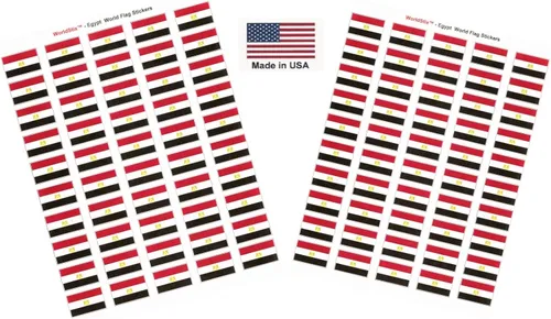 Miniatura 41 de 100 calcomanías de la bandera de Alaska; 1.5" x 1" hechas en Estados Unidos, calcomanías autoadhesivas de la bandera del estado para álbumes